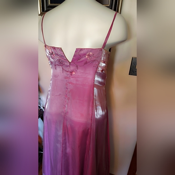 🌸 Nadine Pink Embroidered Dress – Junior Size 22 | Excellent Condition - Picture 12 of 16